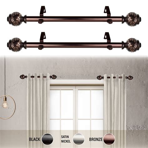 This <b>side</b> mount <b>curtain</b> <b>rod</b> will add a sophisticated style and elegant touch to your window treatment and home decor. . Side curtain rods